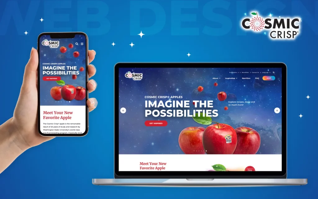 Cosmic Crisp® Web Design