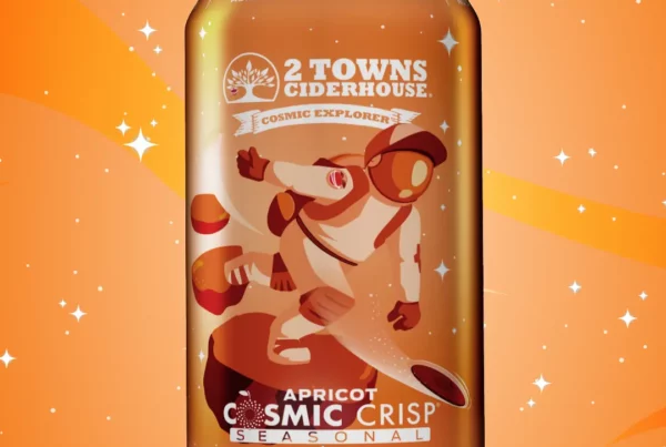2 Towns Cosmic Crisp® Seasonal Apricot Imperial Cider