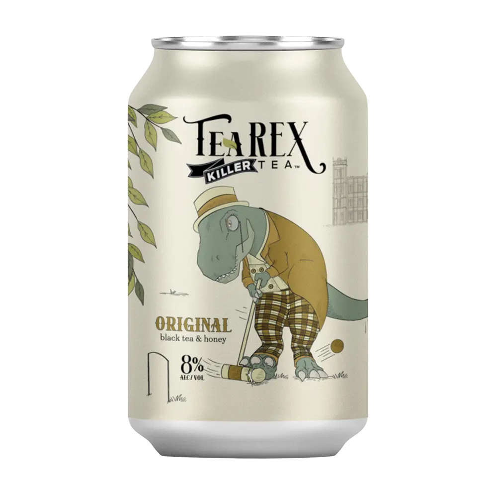 TeaREX packaging design