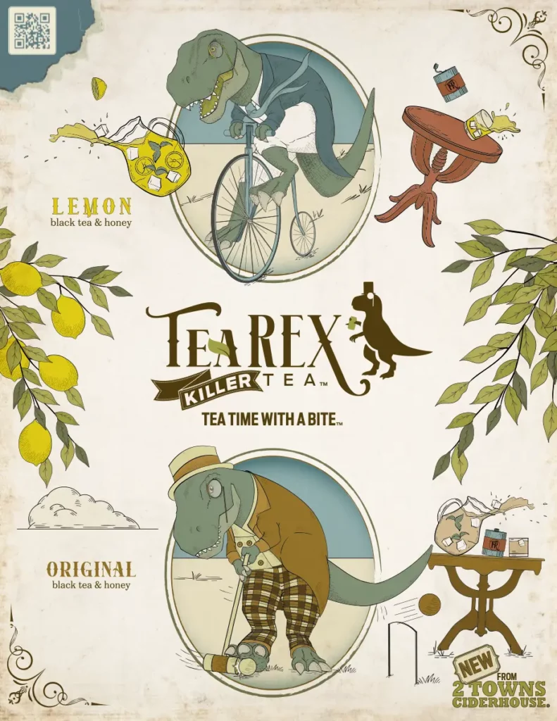 TeaREX Poster Design
