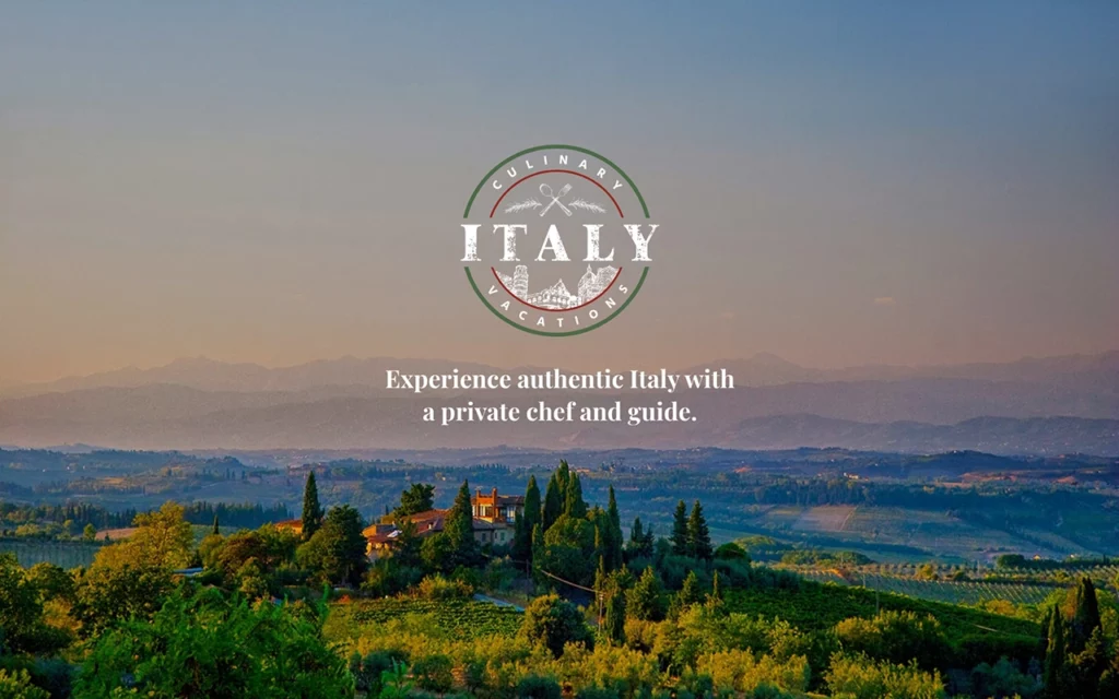 Italy Culinary Vacations Branding